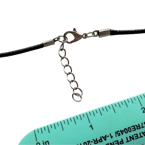 NEW Pentacle Choker Necklace 5 Point Star Wicca Pagan - Picture 4 of 9